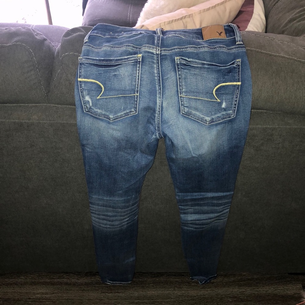 American Eagle Year Old Ripped Jeggings - Picture 2 of 3